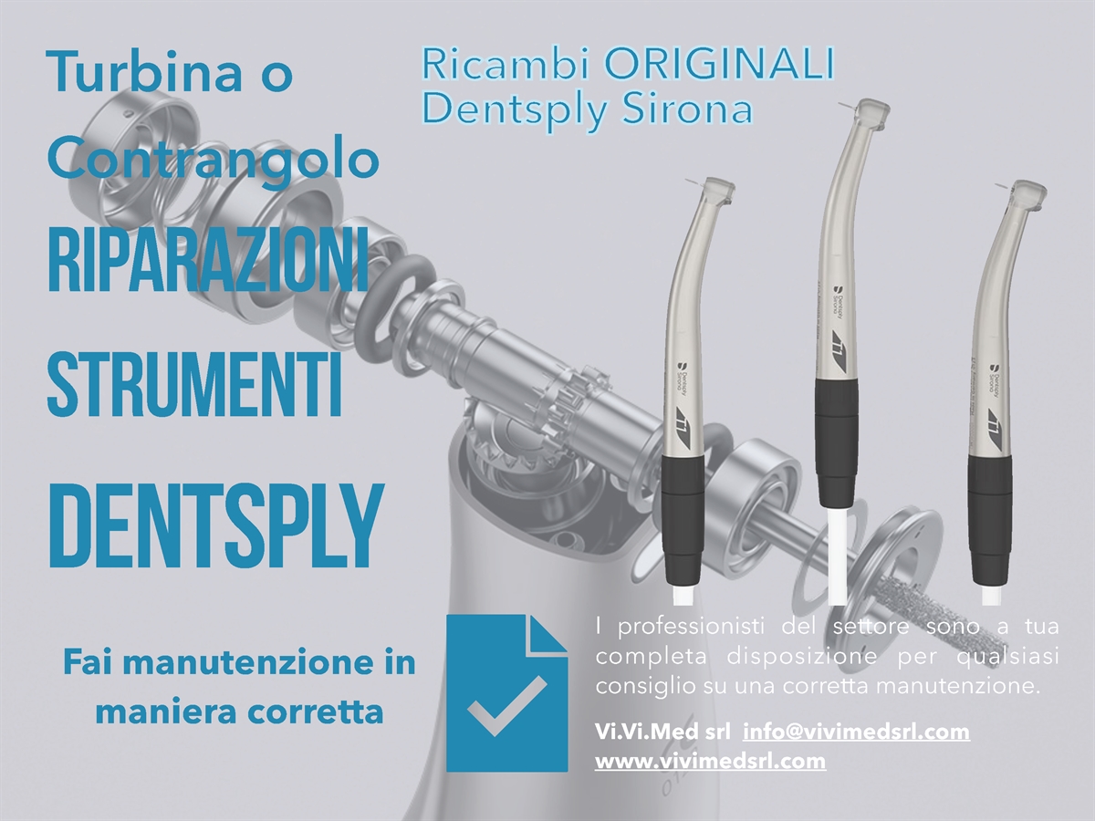 RIPARAZIONE MANIPOLI DENTSPLY SIRONA 